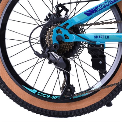 Велосипед 20" рама 10" 7sp COMIRON SMART синий