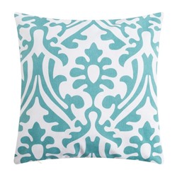 Наволочка декоративная «Этель» Monograms mint, 40×40 см, 100% хлопок