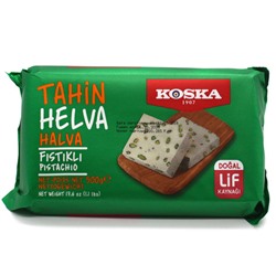 Кунжутная халва с фисташками, Koska, 500 г