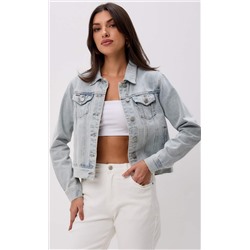 Куртка джинс F412-1225 l.blue