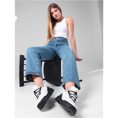 Кроссовки ED'ART 155.2104'bl. Белый черный