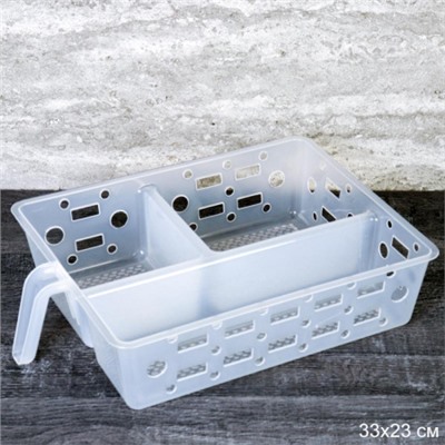 Органайзер универсальный L (прозрачный) / С849 /уп 16/