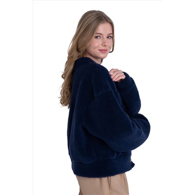 Кардиган КОРОТКИЙ ТЕДДИ индиго