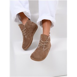 Босоногие ботинки  ED'ART 208.NATA'br.Серо-коричневая замша