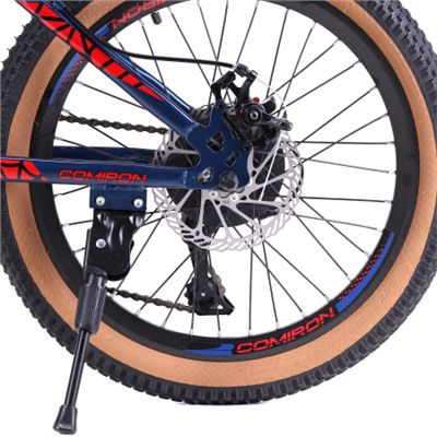 Велосипед 20" рама 12" 7sp COMIRON REBEL сине-красный