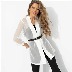 Кардиган оригинальный, Для стильного образа (белый)