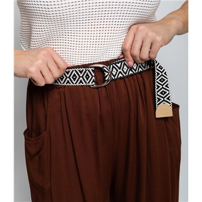 Брюки #ОКТ085008, шоколадный