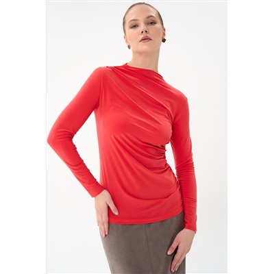 Лонгслив Нора (оранжевый)