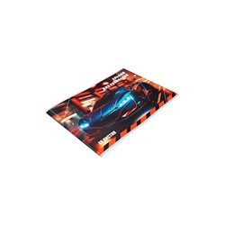 Альбом для рисования Calligrata «Авто» А4, 40 листов на скрепке, обложка мелованный картон, внутренний блок офсет 100 г/м²