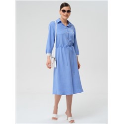 Платье миди с рукавом 3/4