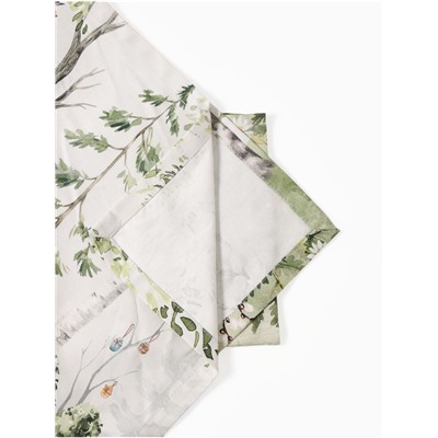 Кухонный набор «Этель. Пасха в лесу»: скатерть 148×112±2 см с ГМВО, салфетка 40×40 см - 4 шт.