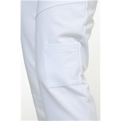 Брюки футер 2-х нитка  102/15/Молочный