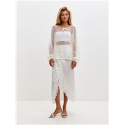 Джемпер ZELDA, Белый