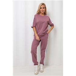 Костюм спортивный с лампасами Лаванда №11