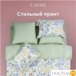 CASSIA ЛИРИО КПБ 200х210-1/230х250-1/50х70-2/70х70-2, 6пр.,бамб/хл