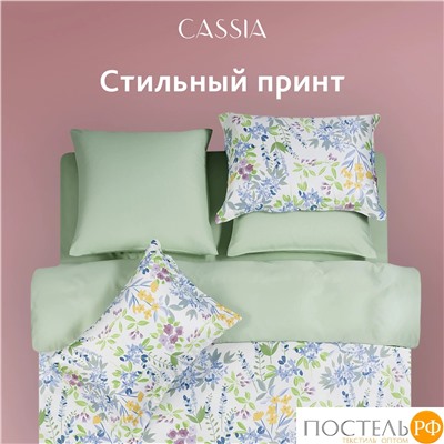CASSIA ЛИРИО КПБ 175х215-1/230х250-1/50х70-2/70х70-2, 6пр.,бамб/хл
