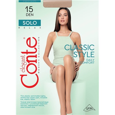 CONTE SOLO 15 Колготки с шортиками