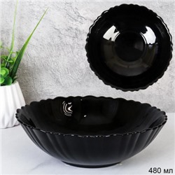 Салатник 480 мл 155 мм ЧЕРНАЯ Классика  BNTW60T (Black) (уп 60)