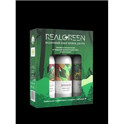REALGREEN Набор кремов для рук "большой", 200 мл*3шт
