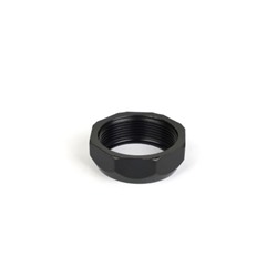 Гайка резьбовой рулевой колонки 1"1/8" чёрная BRBL /уп 600/