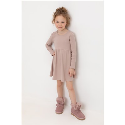 Платье кофейный к511 Crockid