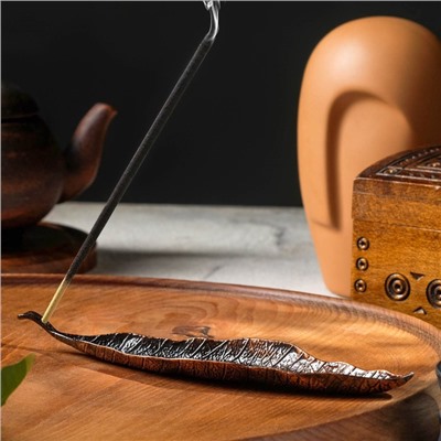 Подставка для благовоний TAKE IT EASY «Опавший лист», 21×4 см