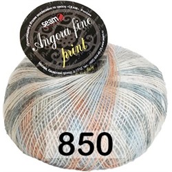 Пряжа Сеам Angora Fine Print