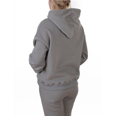 005 GRAY Костюм спортивный зимний женский (95% хлопок, 5% полиэстер)