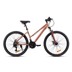 Велосипед 26" рама 17" 21sp COMIRON SAKURA персиковый