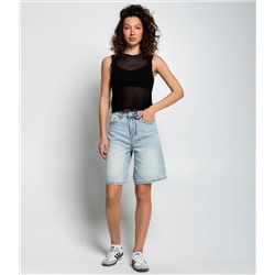 Джинсовые шорты #КТ07 (7), голубой
