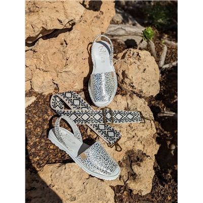 AB.Zapatos · 504-8 Guepardo plata+CINTURON BOLSOS (200)-26 (9) АКЦИЯ