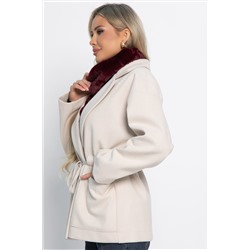 Пальто-пиджак (бежевый) Б15086-7М