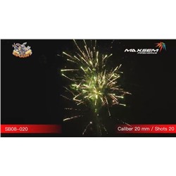 Фейерверк SB08-020 Kundung (0,8" х 20)
