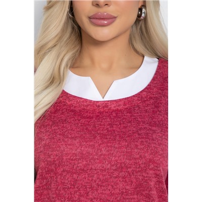 Джемпер Нежный акцент (коралловый) Б12617-4