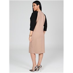 Воксель - платье бежевый