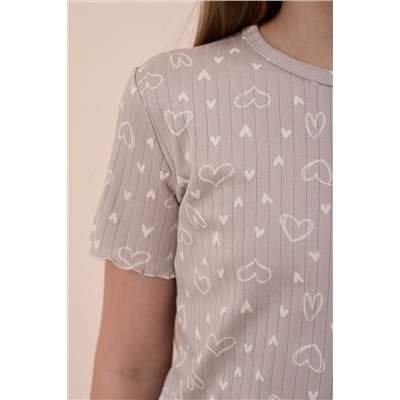 Пижама футболка и шорты М226007cм