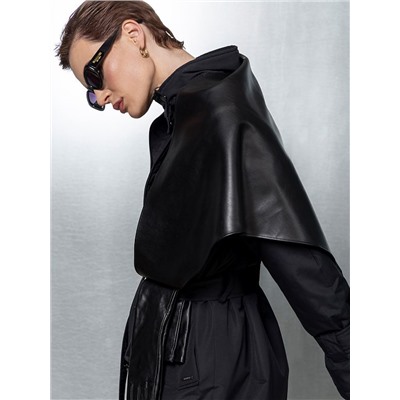 Плащ женский черный