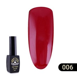 Гель лак Global Fashion BLACK ELITE 006, 8 мл