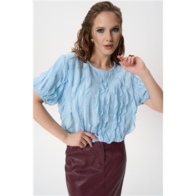 Блузка Лили (голубой)