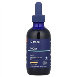 Trace, жидкий коэнзим Q10, со вкусом мандарина, 118 мл (4 жидк. унции)