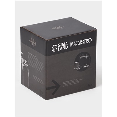 Заварочный чайник Magistro «Шейди», 350 мл, металлическое сито, стекло