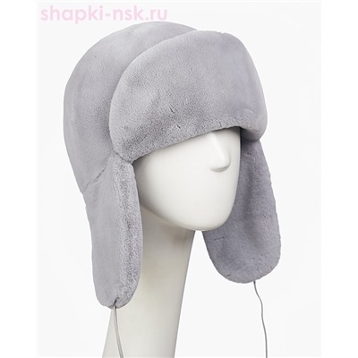 Каникулы экомех Кролик Ушанка женская (56-58)