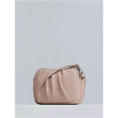 Женская кожаная сумка Richet 2919LN 757 Пудра
