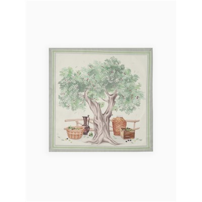 Кухонный набор «Этель» Olivia, скатерть 110×145±3 см, салфетки 40×40 см-4 шт., 100% хлопок