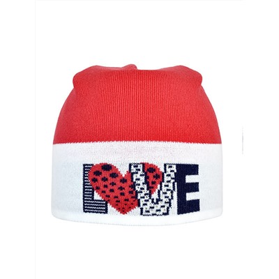 Шапка для девочки MIALT 91.001 LOVe