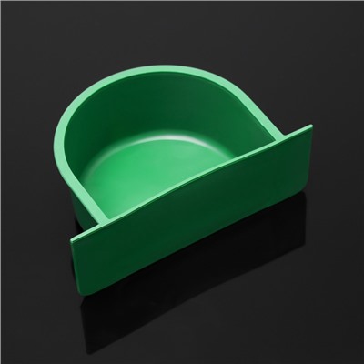 Кормушка для птиц 10.6×8.3×3.6 см, зeлёная