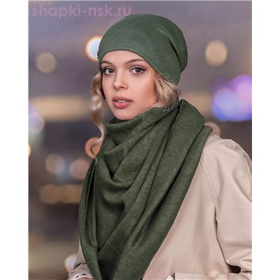 LS 3005 PL 3005 Комплект женский флис (колпак+косынка) (56-58)