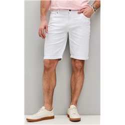 Шорты джинс F311-0972 white