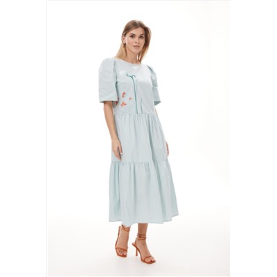 NiV NiV fashion 409 светлая_бирюза, Платье
