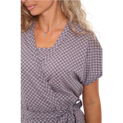 Пеньюар женский с сорочкой Флора 044